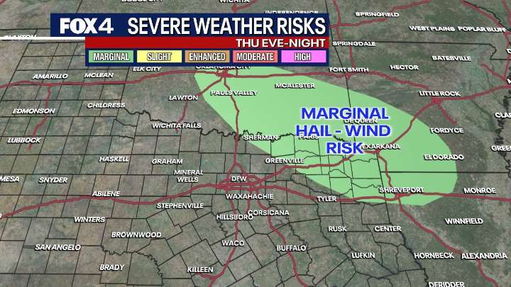 Dallas weather: Another cold front will bring storm chances before Labor Day
