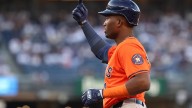 Astros' Jésus Sánchez makes MLB history to break out of slump