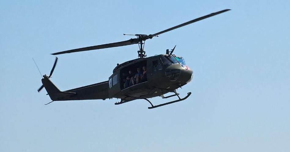 Catch a Huey helicopter ride at Evansville Wartime Museum event