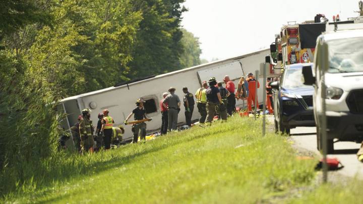 Names of victims in fatal tour bus crash on Thruway released as investigation continues
