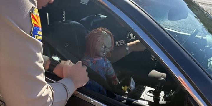 ‘Creepy doll,’ mannequin among HOV lane violations on Phoenix area freeways