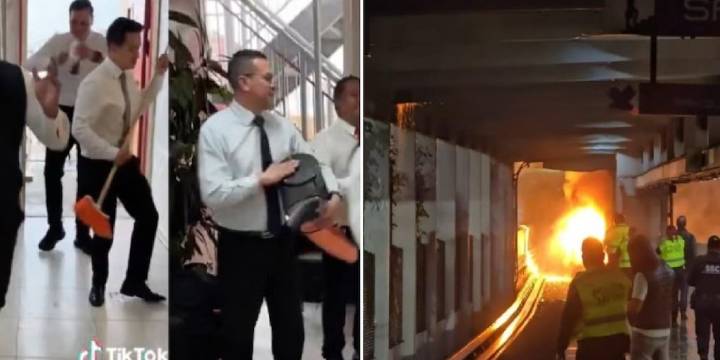 Explosión en la estación San Antonio Abad desata críticas contra el director del Metro por video viral de trabajadores bailando