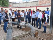 Autoridades de las tres ordenes de gobierno suman esfuerzos para rehabilitar Cárcamo San Simón y Tulantongo en Texcoco