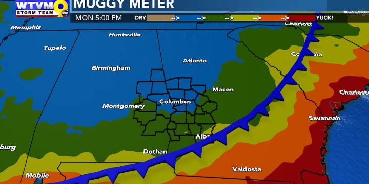 Cold front delivers big change