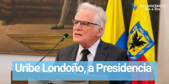 Con 79 años, Miguel Uribe Londoño entra en la ruta hacia la Presidencia de Colombia.