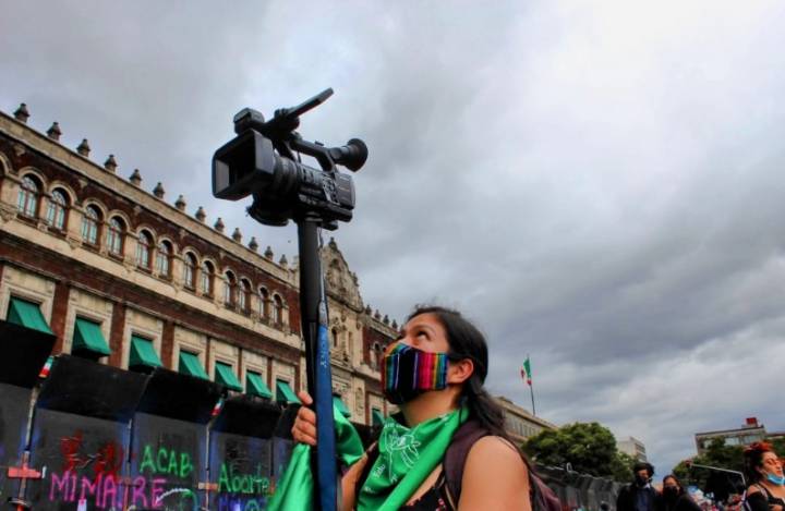 EN GOBIERNO de AMLO se duplican las agresiones contra mujeres periodistas