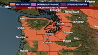 Hot days, warm nights through Tuesday in Seattle