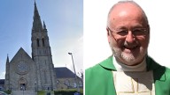 Priest in 'serious condition' after being hit with bottle minutes before Mass service