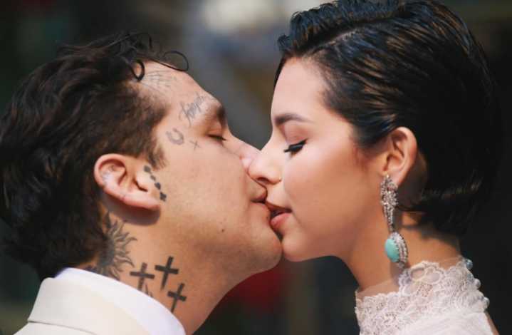 Nodal revela que se casó espiritualmente con Ángela Aguilar 21 días después de romper con Cazzu