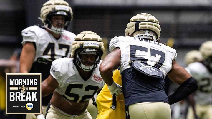 Morning Break: Competition builds across Saints roster