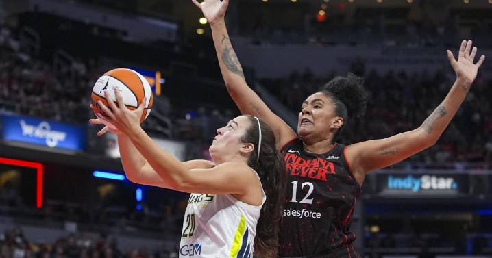 Maddy Siegrist scores 22 and Dallas holds on for an 81-80 win after the Fever close on a 19