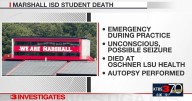 Marshall High student-athlete's death investigated