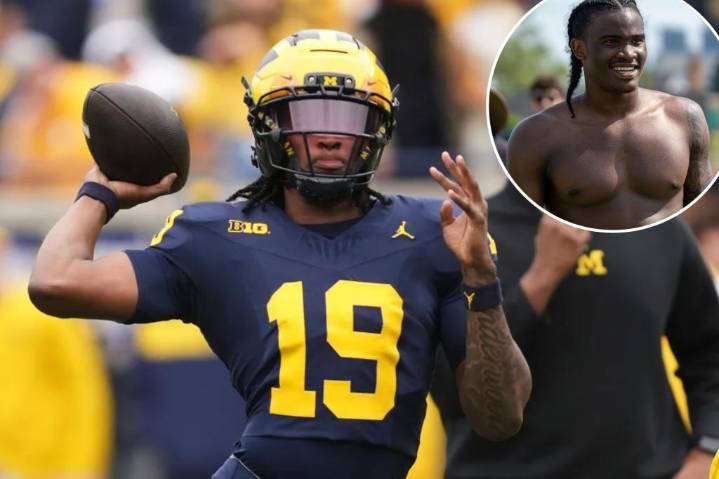 Bryce Underwood names Michigan starting quarterback