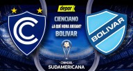 ¿Dónde ver Cienciano vs. Bolívar y a qué hora juegan por Copa Sudamericana?