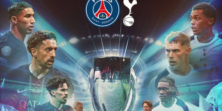 Dónde ver PSG vs Tottenham EN VIVO HOY: canal TV online del partido por el título de la Supercopa de Europa 2025