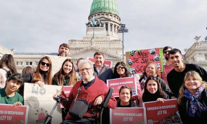 Un juez federal declaró nulo el veto de Milei a la ley de emergencia en discapa