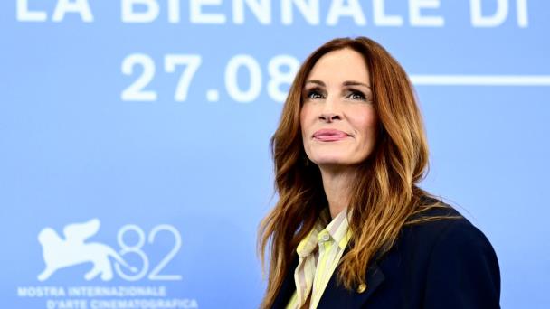 Debut para Julia Roberts en la alfombra roja de la Mostra de Venecia