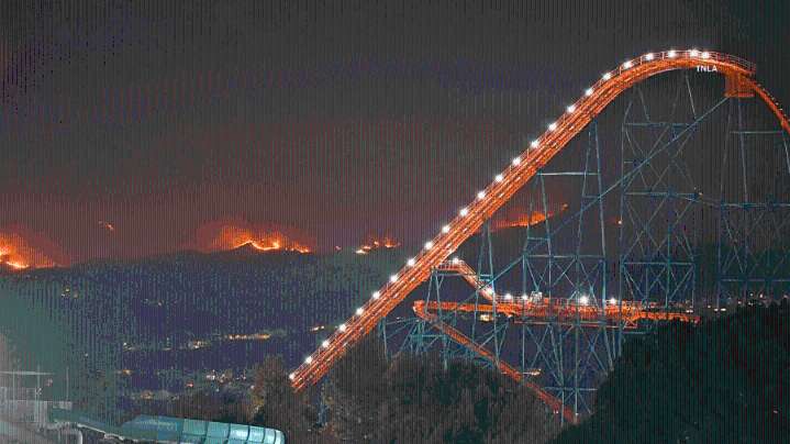 Canyon Fire explodes along Ventura-L.A. County border; evacuations remain in place