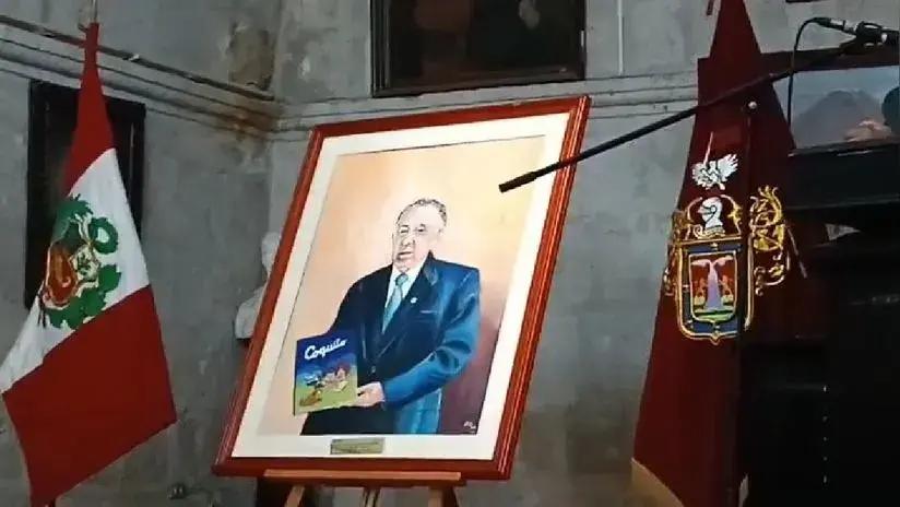 Le rinden homenaje: autor de 'Coquito' fue incorporado en la galería de arequipeños ilustres del Museo Municipal [FOTOS]
