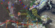 Monzón mexicano ocasionará lluvias fuertes en Nayarit y otros estados