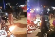 Enfrentamiento entre guardias municipales de Yerba Buena y cadetes de PedidosYa (videos)