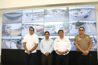 Piura: ministro Malaver visitó nueva central de videovigilancia del municipio de Castilla
