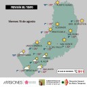 Pronóstico del tiempo para el fin de semana
