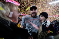 Taylor Swift’s chat with Kelces on ‘New Heights’ marks a milestone moment for podcasts