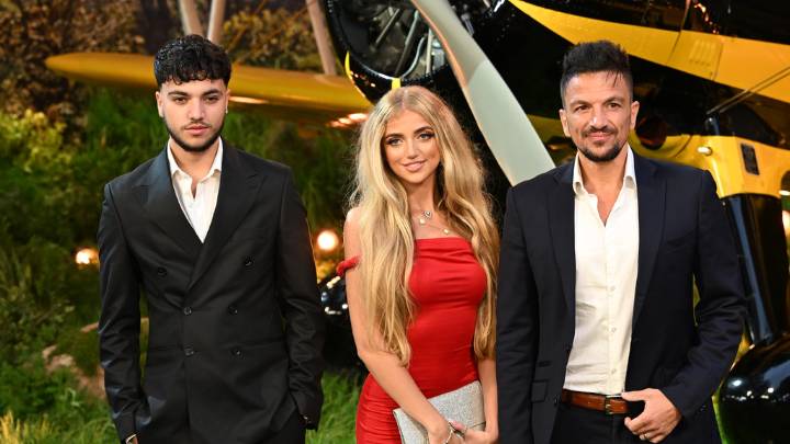 Peter Andre found it hard to 'let go of the reins' when Princess and Junior became adults