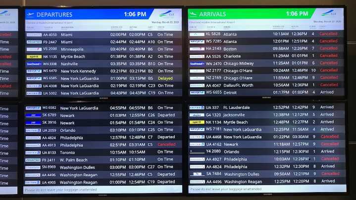 Airline begins shutting down all flights as labor strike looms