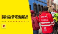 En Santa Fe: Hallaron 30 menores de edad en pagadarios