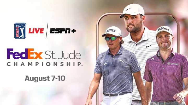 Exclusively on PGA TOUR LIVE on ESPN+: FedExCup Playoffs Begin at FedEx St. Jude Championship