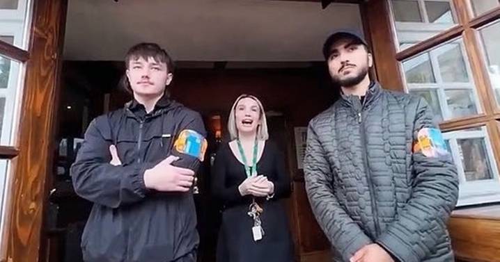 Reason drinkers draped in England flags were turned away from pub revealed by manager
