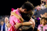 El emotivo festejo de Messi con sus hijos tras su golazo con Inter Miami