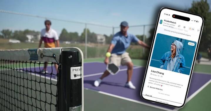 New dating app leverages pickleball community to connect singles