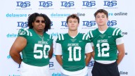 Delaware high school football players discuss their favorite team uniforms