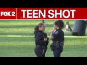 Detroit teen shot during fight in park on city's east side
