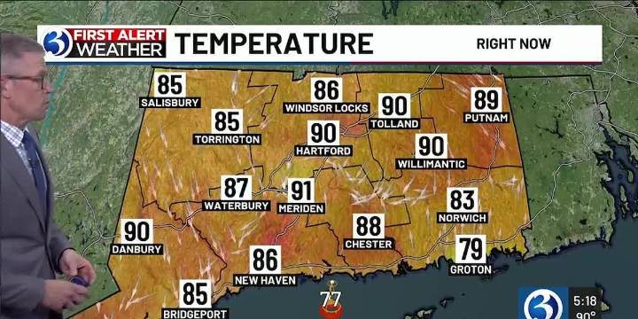 Technical Discussion: Dry and warm, but less humid to end the week