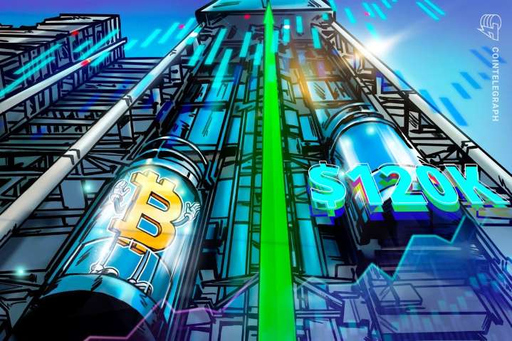 Bitcoin apunta a los USD 120.000 con una nueva contracción a la baja a la vista.
