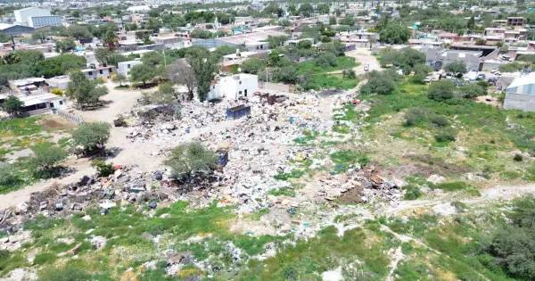 Intervienen tiraderos clandestinos con más de 6 mil toneladas de basura