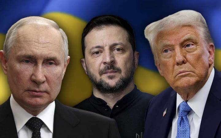 Zelenski afirma que no cederá territorio a Moscú antes de la reunión entre Putin y Trump