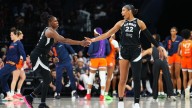 A'ja Wilson first in WNBA with 30