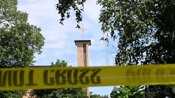 Gunman fired rifle through Annuciation church windows during mass