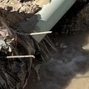 CRRUA restableció el servicio de agua en Hacienda de Sunland Park tras reparar tubería principal rota