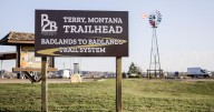 Prairie County raises first official structure for interstate trail system