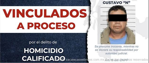 SON PROCESADOS A PROCESO POR PRIVAR DE LA VIDA A DOS PERSONAS EN FRESNILLO