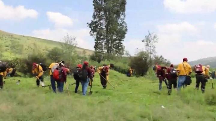 Operativo en Sierra de Guadalupe revela restos en su primer día