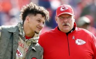 Andy Reid and Patrick Mahomes take different approach to Taylor Swift’s appearance on Travis Kelce’s podcast