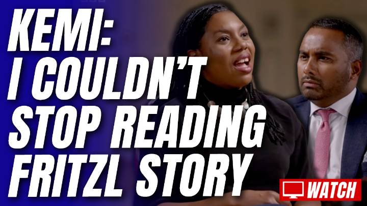 WATCH: Badenoch Says Fritzl Case Made Her Lose Her Faith in God