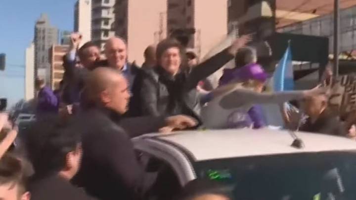 Milei fue a Lomas de Zamora y aseguró que las coimas en ANDIS "son mentira"